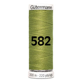 Gutermann garen | 200m | 582 olijfgroen naaigaren GM - 200 - 582 - OLIJFGROEN 4008015032029
